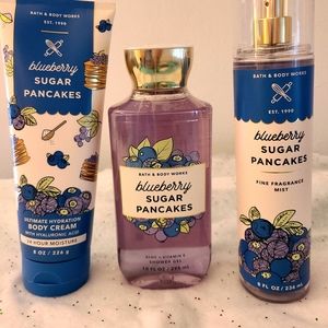 Blueberry Sugar Pancakes Body Care Set Bath & Body